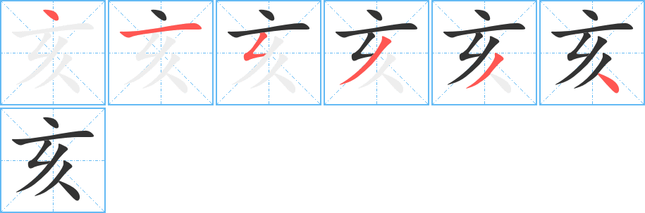亥 亥