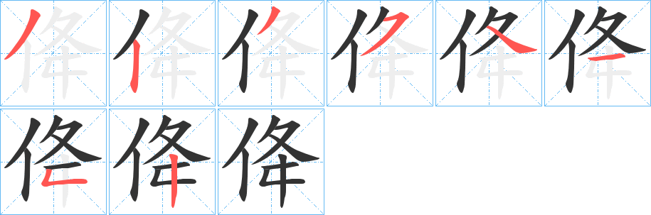 佭 佭