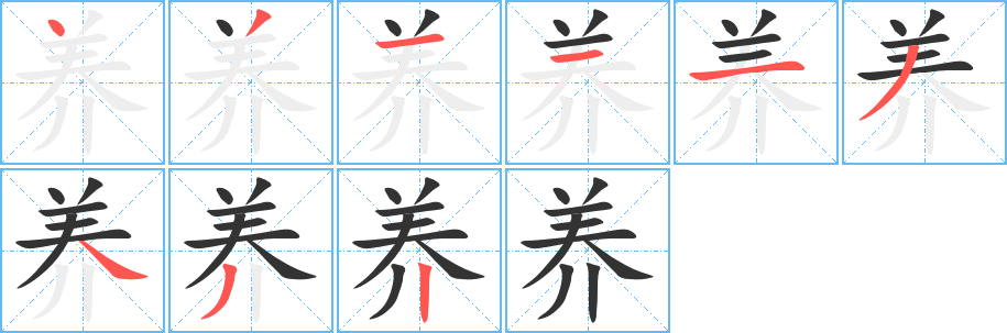 养 养