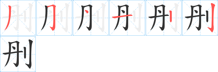 刐 刐