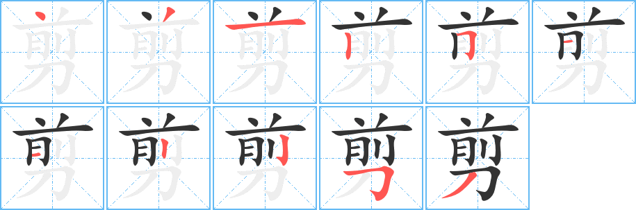 剪 剪