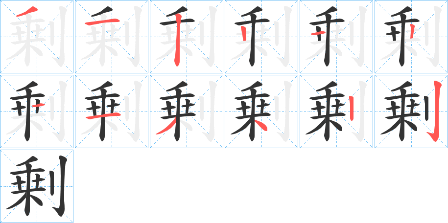 剰 剰