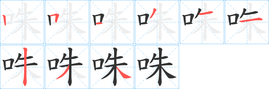 咮 咮