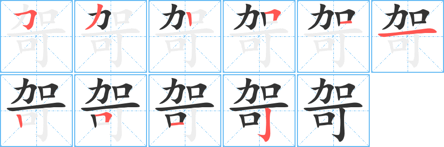 哿 哿