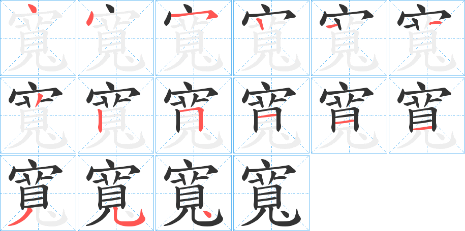 寬 寬