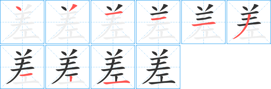 差 差