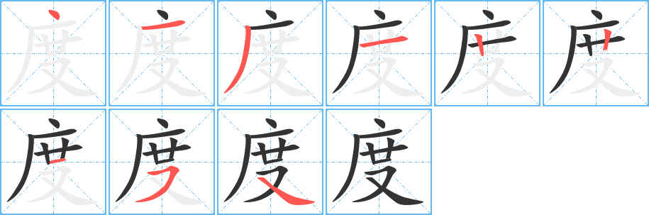 度 度