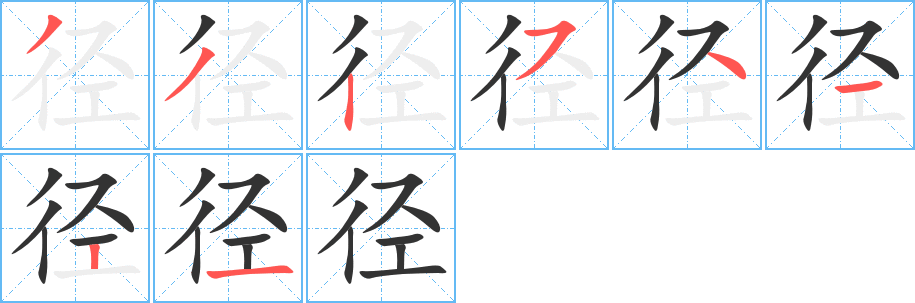 径 径