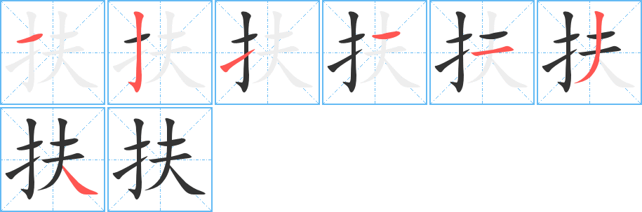 扶 扶