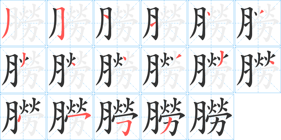 朥 朥