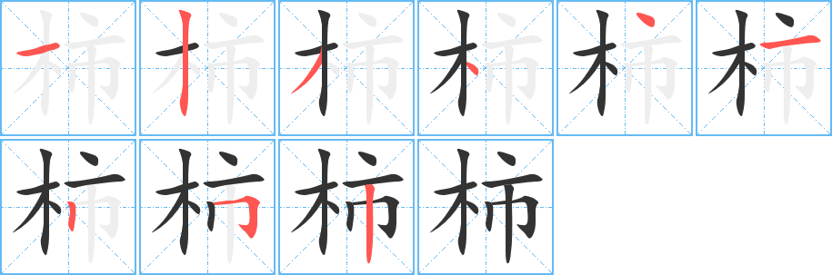 柿 柿