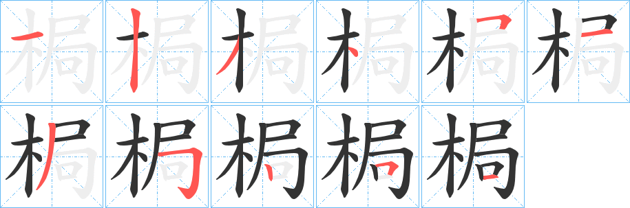 梮 梮