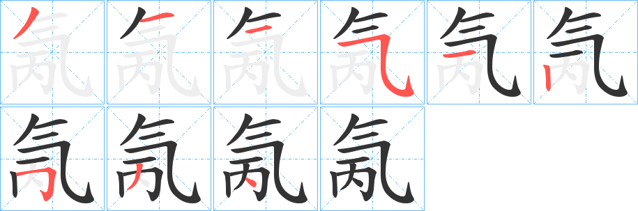 氞 氞
