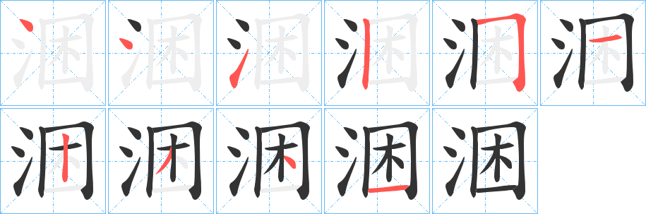 涃 涃