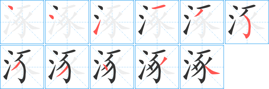 涿 涿