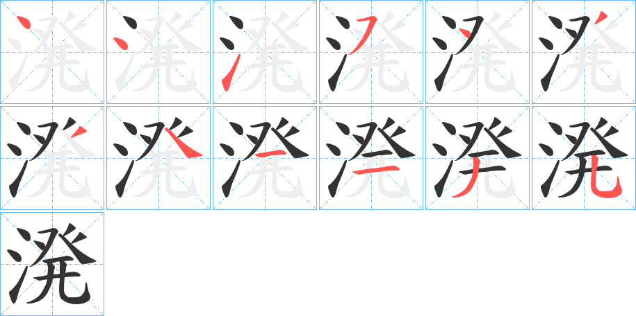 溌 溌