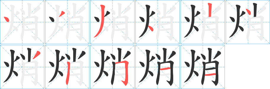 焇 焇