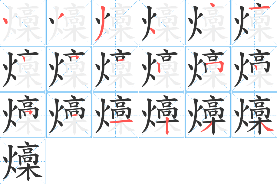燺 燺