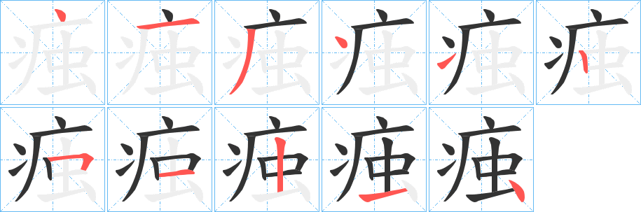 痋 痋