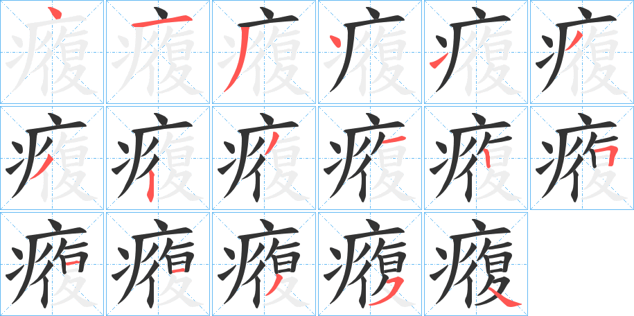 癁 癁
