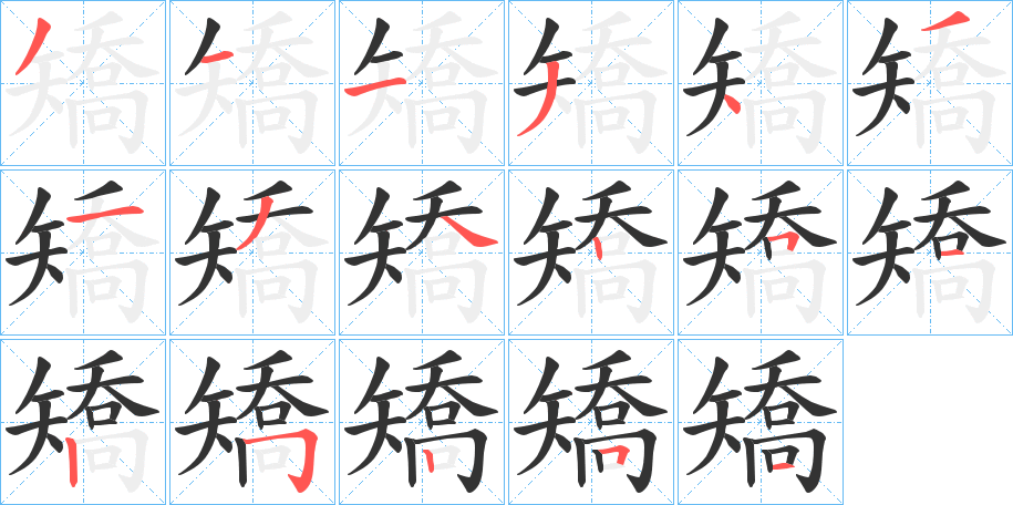 矯 矯