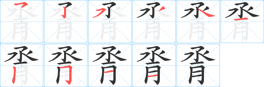 脀 脀