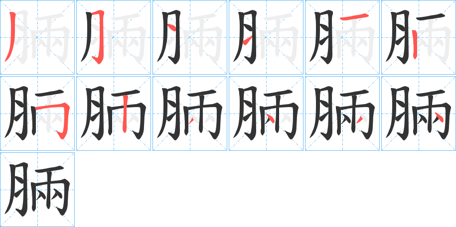 脼 脼