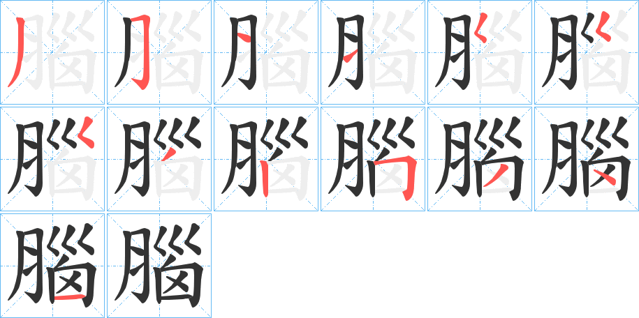 腦 腦