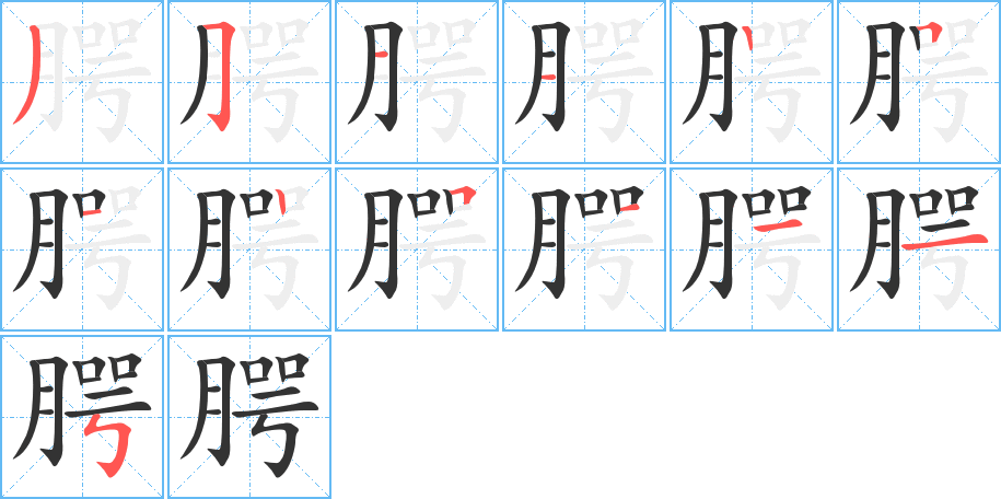 腭 腭