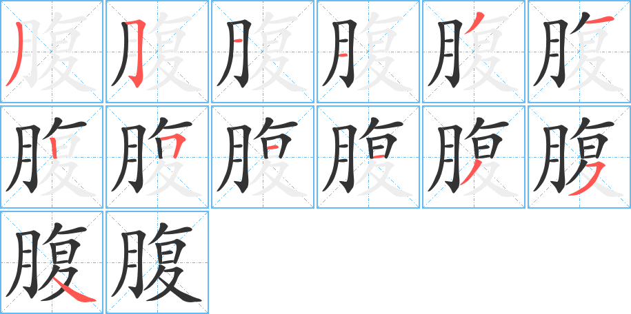 腹 腹