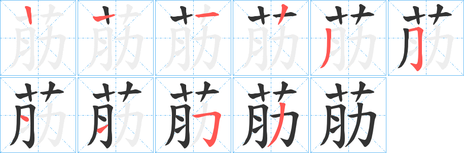 荕 荕