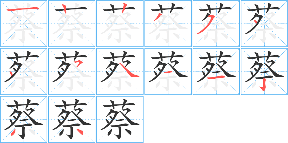 蔡 蔡