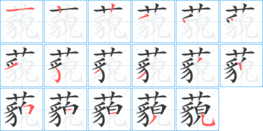 藐 藐