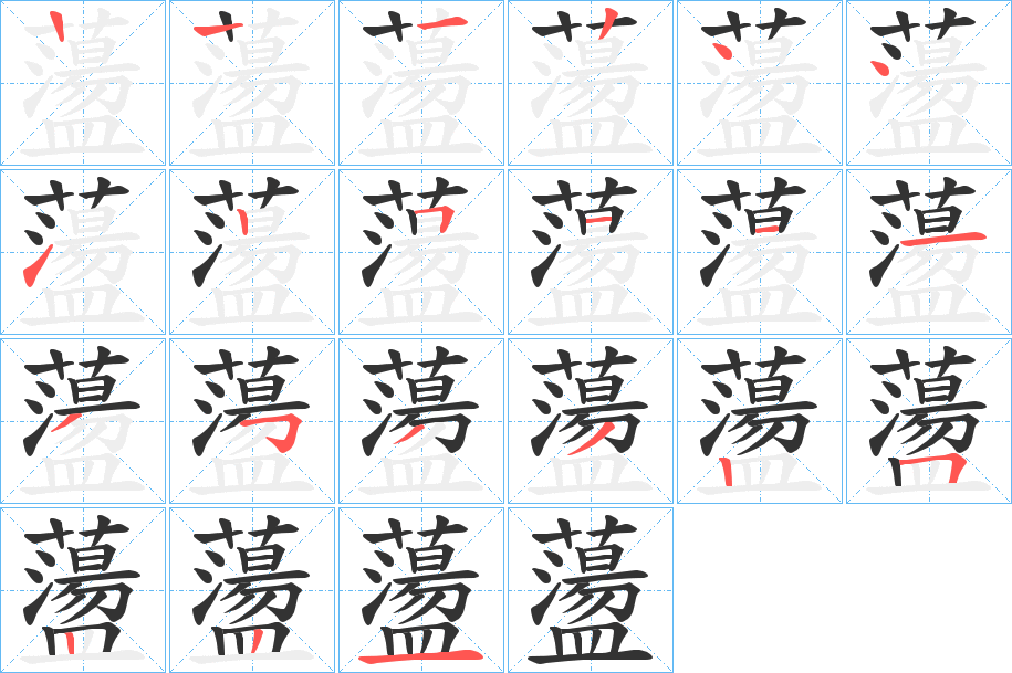 蘯 蘯