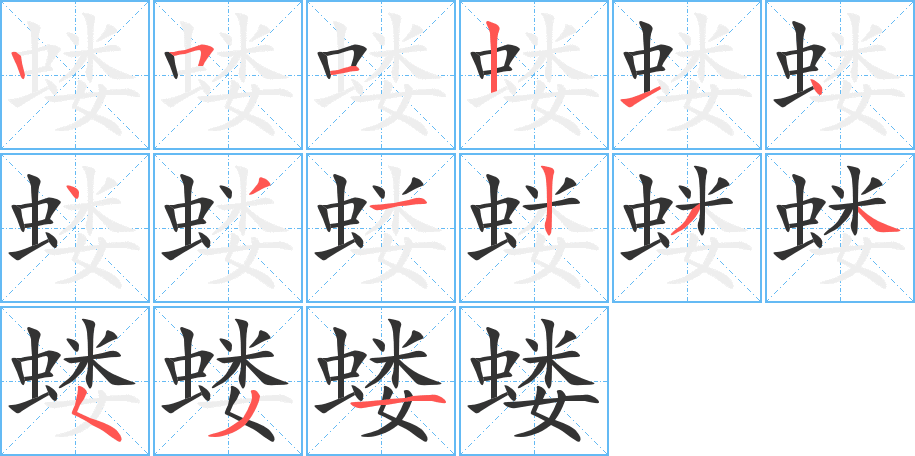 蝼 蝼