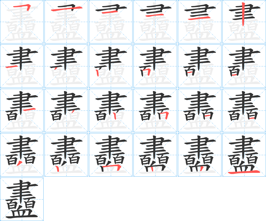 衋 衋