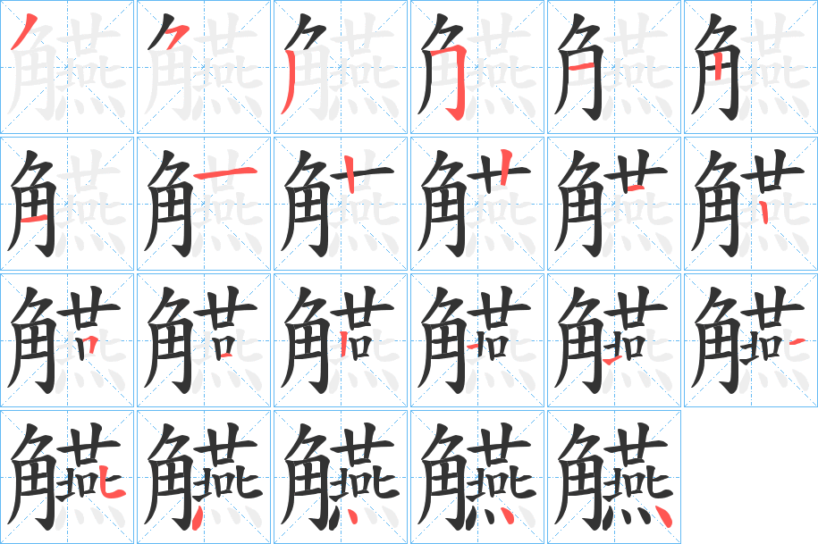 觾 觾