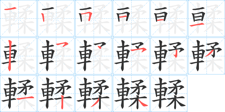 輮 輮