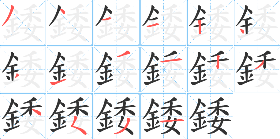 錗 錗