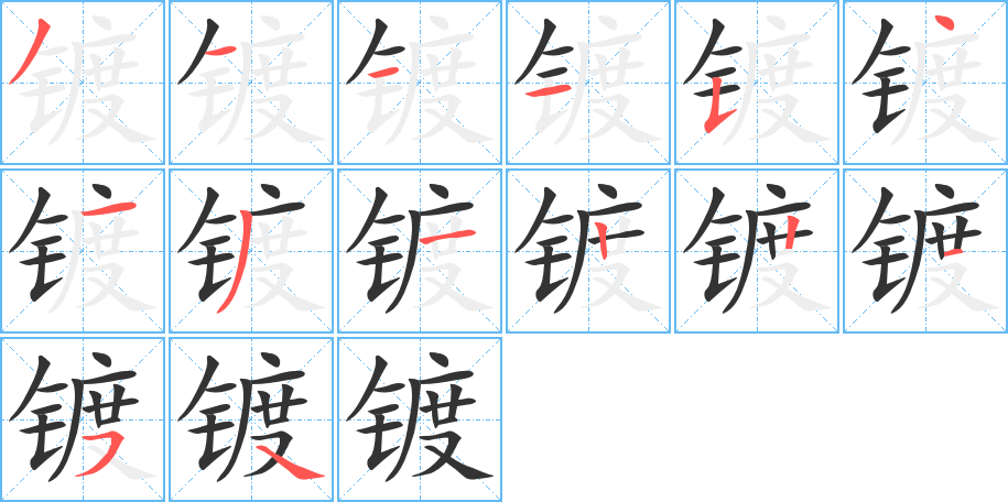 镀 镀