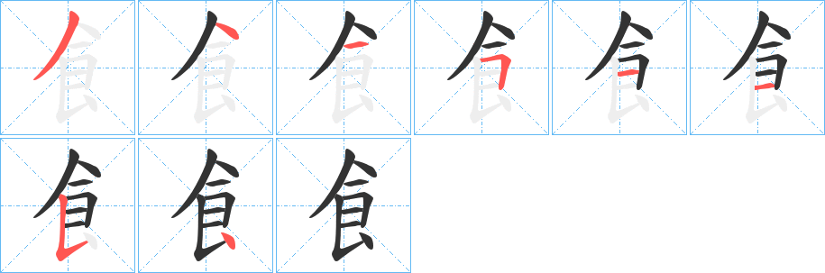 飠 飠