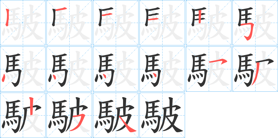 駊 駊
