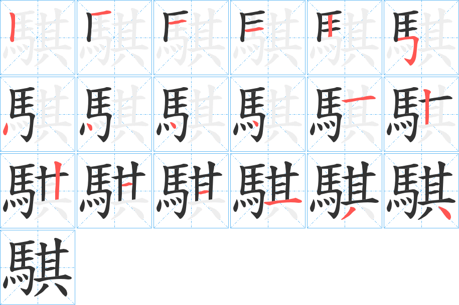 騏 騏