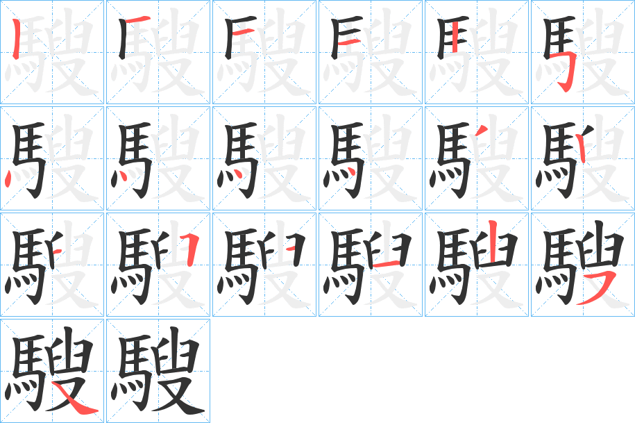 騪 騪