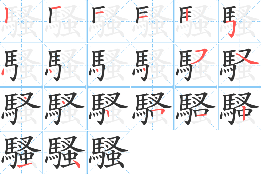 騷 騷