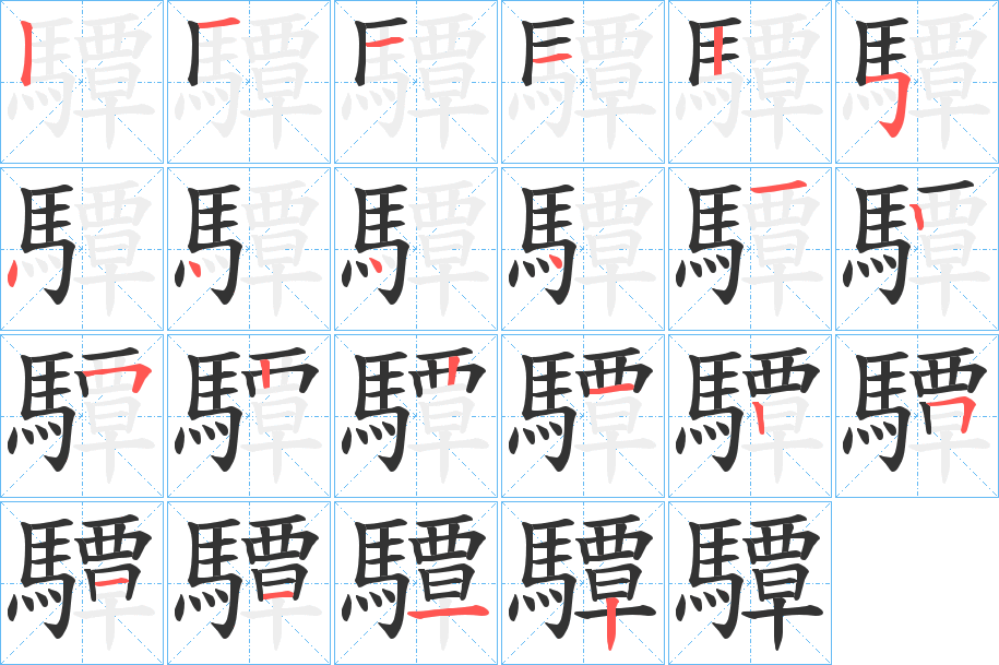 驔 驔