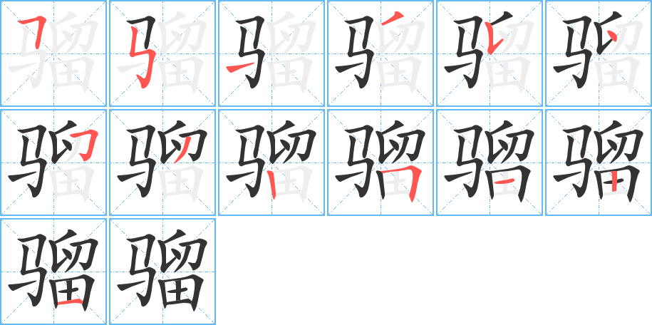 骝 骝