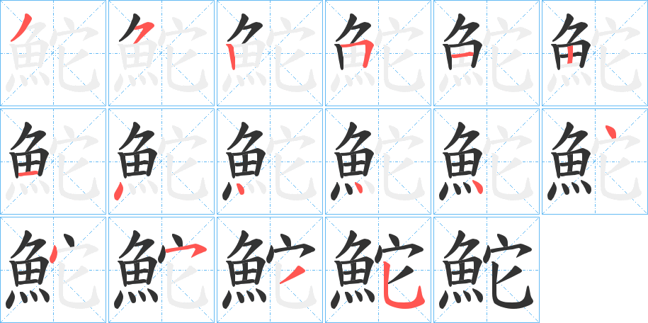 鮀 鮀