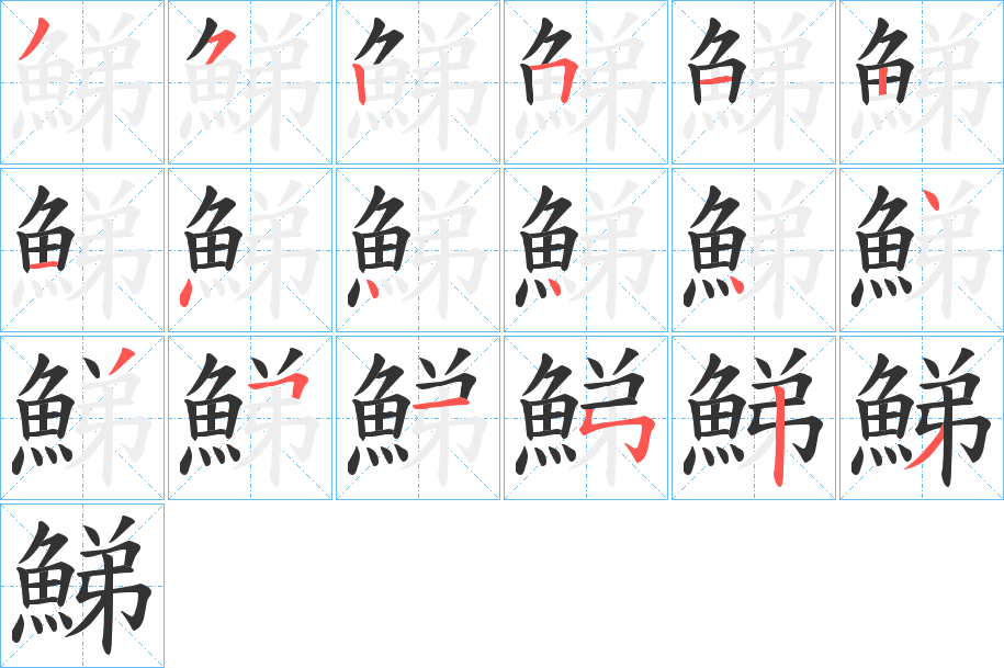 鮷 鮷