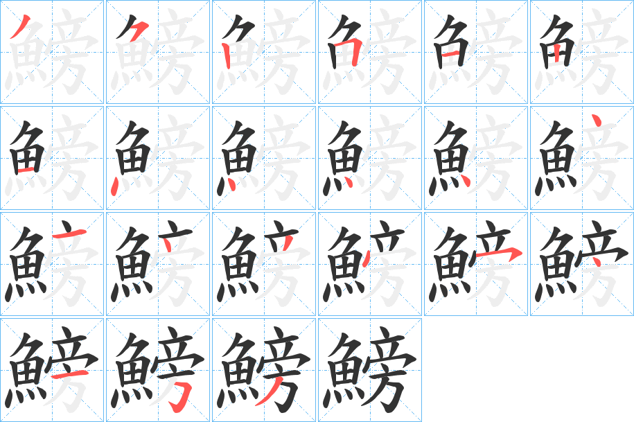 鰟 鰟